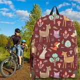 Wildlife Collection - Forest Animals (Rust) Backpack - FREE SHIPPING