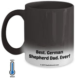 Best German Shepherd Dad / Mom Ever Color-Changing Coffee Mug