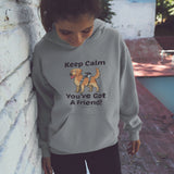 Keep Calm - You've Got A Friend - Golden Retriever Youth Hoodie