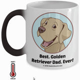 Best Golden Retriever Dad / Mom Ever Color-Changing Coffee Mug