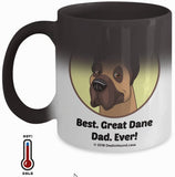 Best Great Dane Dad / Mom Ever Color-Changing Coffee Mug