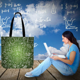 Science Chalkboard Cloth Tote