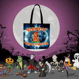 Happy Halloween Design #4 Halloween Trick Or Treat Cloth Tote Goody Bag