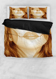 Calavera Fresh Look Design #3 Duvet Cover Set (Honey Tiger's Eye) - FREE SHIPPING