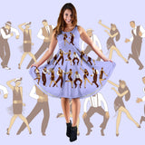 It's Charleston Time Party Midi Dress (Lilac) - FREE SHIPPING