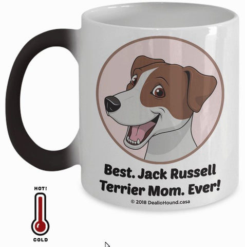 Best Jack Russell Terrier Dad / Mom Ever Color-Changing Coffee Mug