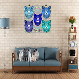 Fancy Pants Cat Wall Poster (5 Colors Available)