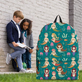 Sea Life Collection - Mermaids Backpack (Teal) - FREE SHIPPING