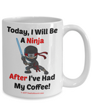 Today, I Will Be A Ninja