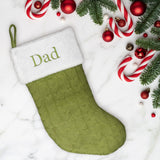 Personalized Embroidered Christmas Stocking