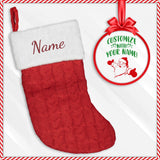 Personalized Embroidered Christmas Stocking