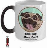 Best Pug Dad / Mom Ever Color-Changing Coffee Mug