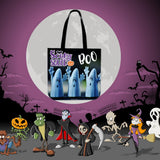 Scary Squad Halloween Trick Or Treat Cloth Tote Goody Bag