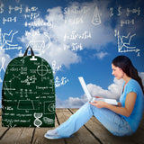 Science Chalkboard Backpack Design #2 - FREE SHIPPING