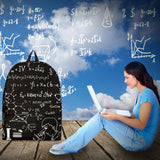 Science Chalkboard Backpack Design #3 - FREE SHIPPING