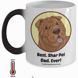 Best Shar Pei Dad / Mom Ever Color-Changing Coffee Mug