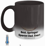 Best Springer Spaniel Dad / Mom Ever Color-Changing Coffee Mug