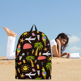 Summer Vacation Backpack (Black) - FREE SHIPPING