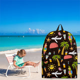Summer Vacation Backpack (Black) - FREE SHIPPING