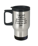 I Can't Wait To Tell Our Grandchildren Mug (7 Options Available)