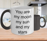 You Are My Moon My Sun And My Stars Mug (7 Options Available)