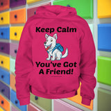 Keep Calm - You've Got A Friend - West Highland Terrier Youth Hoodie
