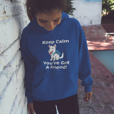 Keep Calm - You've Got A Friend - West Highland Terrier Youth Hoodie