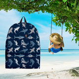 Shark Pattern #1 Backpack - FREE SHIPPING