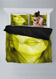 Calavera Fresh Look Design #3 Duvet Cover Set (Yellow Chrysoberyl) - FREE SHIPPING
