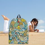 Nautical Design Backpack (Yellow) - FREE SHIPPING