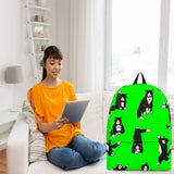 Yoga Cats Backpack (Green) - FREE SHIPPING