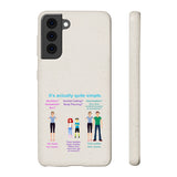 Bodily Autonomy For All Biodegradable Phone Case