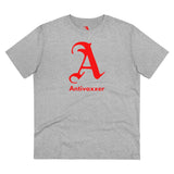 Scarlet Letter Antivaxxer Organic Creator T-shirt - Unisex