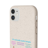 Bodily Autonomy For All Biodegradable Phone Case