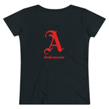 Scarlet Letter Antivaxxer Organic Women's Lover T-shirt
