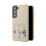 Bodily Autonomy For All Biodegradable Phone Case