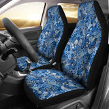 Nautical Design Car Seat Covers (Sky Blue) - FREE SHIPPING