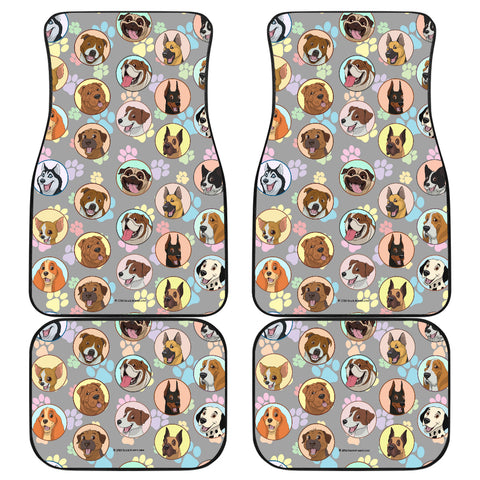 Dogs Galore Car Floor Mats (Front & Back) - FREE SHIPPING
