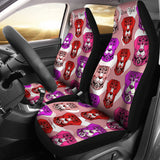 Fancy Pants Dog Car Seat Covers (Red)  - FREE SHIPPING