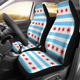 Chicago Flag Car Seat Covers - FREE SHIPPING