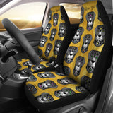 Fancy Pants Dog Car Seat Covers (Black)  - FREE SHIPPING