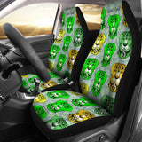 Fancy Pants Dog Car Seat Covers (Green)  - FREE SHIPPING
