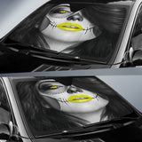 Calavera Fresh Look Design #4 Auto Sun Shade (Yellow) - FREE SHIPPING
