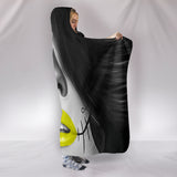 Calavera Fresh Look Design #4 Hooded Blanket (Yellow) - FREE SHIPPING