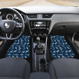 Shark Pattern #1 Car Floor Mats - FREE SHIPPING