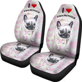 I Love Frenchies Car Seat Covers - FREE SHIPPING