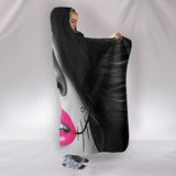 Calavera Fresh Look Design #4 Hooded Blanket (Pink) - FREE SHIPPING