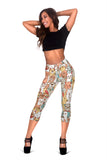 Crazy Pets Capri Leggings - FREE SHIPPING