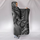 Calavera Fresh Look Design #2 Hooded Blanket (Vintage Retro) - FREE SHIPPING