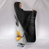 Calavera Fresh Look Design #4 Hooded Blanket (Orange) - FREE SHIPPING